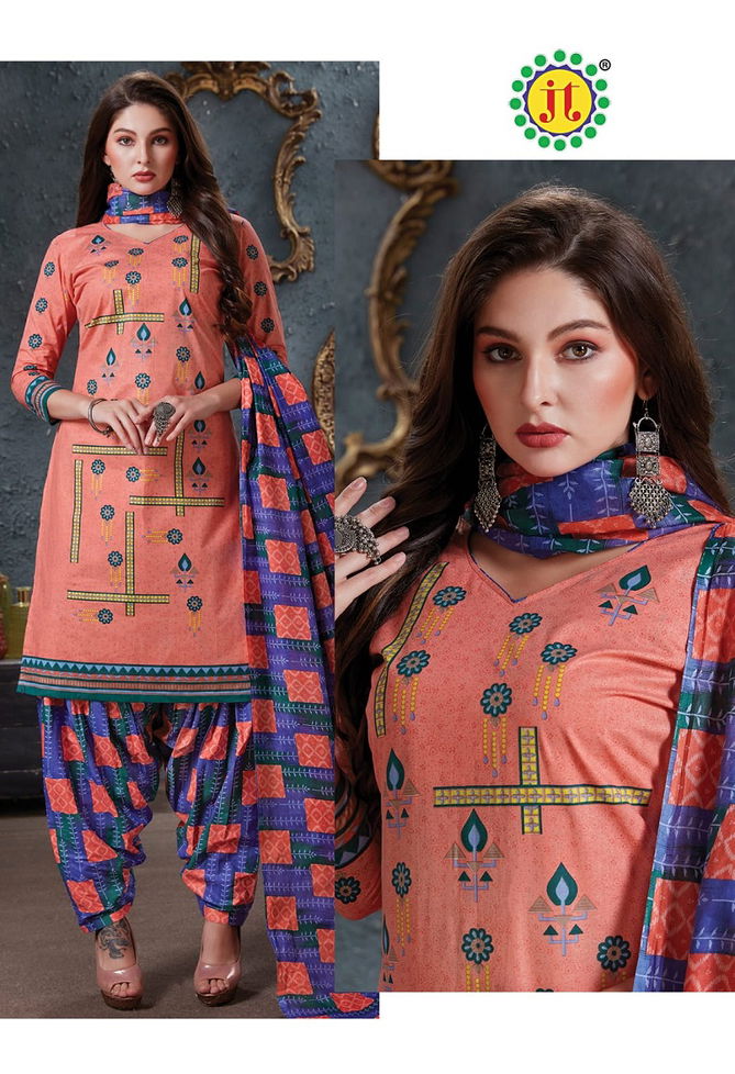 Jt Avantika 17 Casual Daily Wear Printed Cotton Dress Material Collection